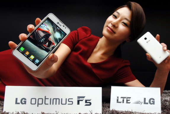 LG Optimus F5 global roll out