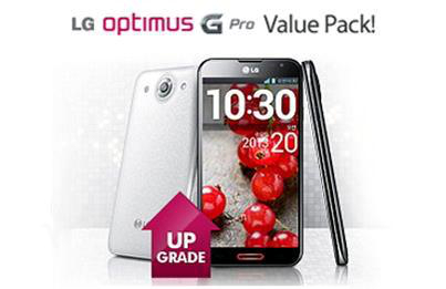 LG Optimus G Pro Value Pack upgrade