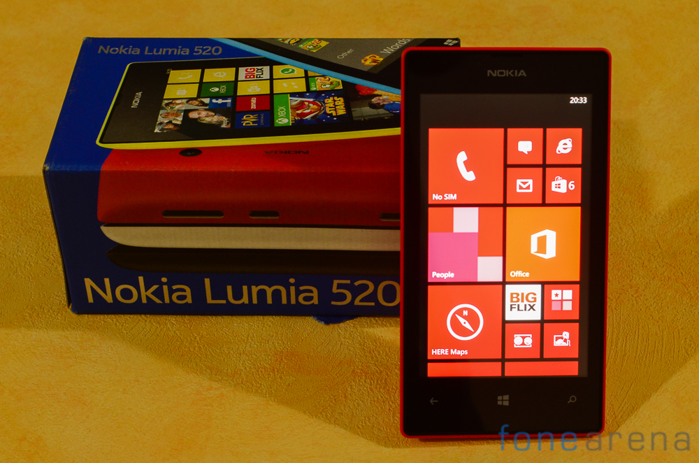 Nokia Lumia 520 Unboxing