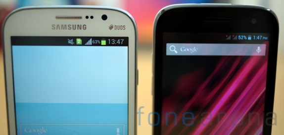 Samsung Galaxy Grand Duos vs Micromax Canvas HD-3