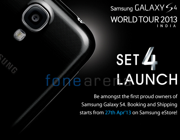 Samsung Galaxy S4 India sale
