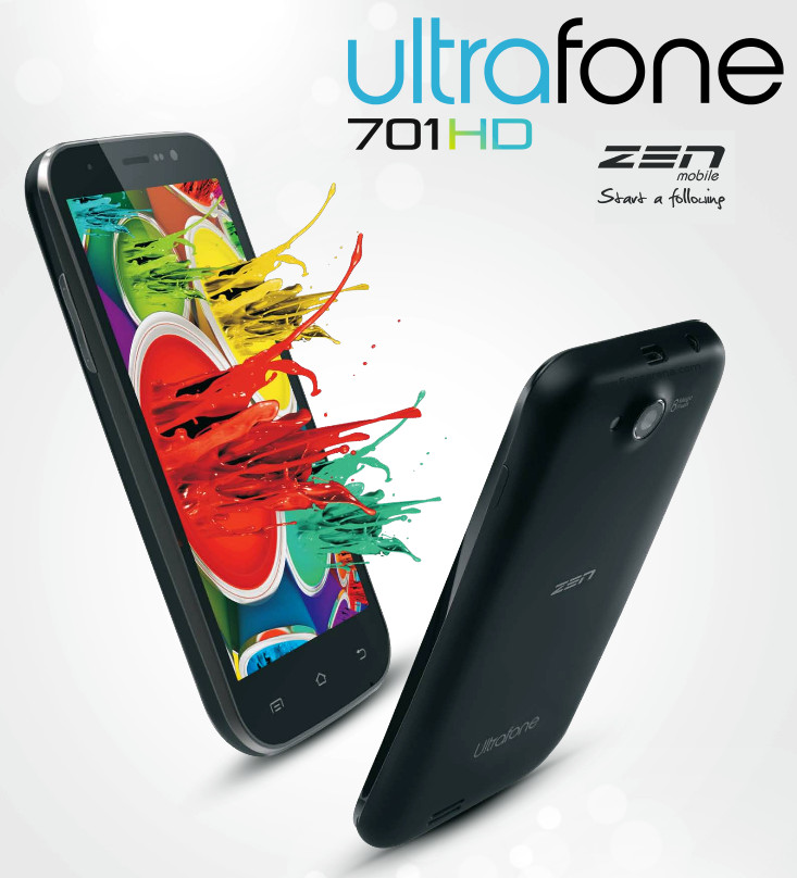 Zen Ultrafone 701 HD