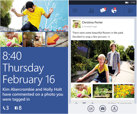 Facebook for Windows Phone Beta 5.0