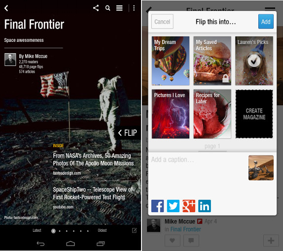 Flipboard for Android 2.0