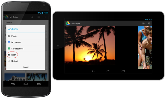 Google Drive for Android 1.2