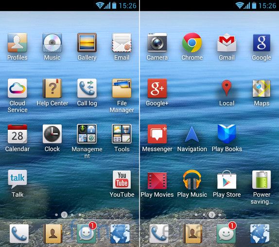 Huawei Ascend G510 Apps