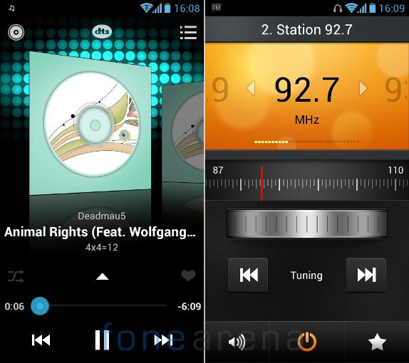 Huawei Ascend G510 Music and FM