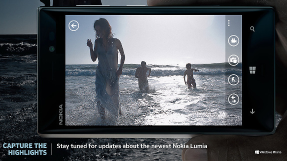 Nokia Lumia 928 teaser