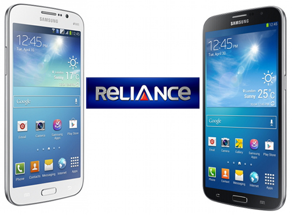 Samsung Galaxy Mega offers Reliance