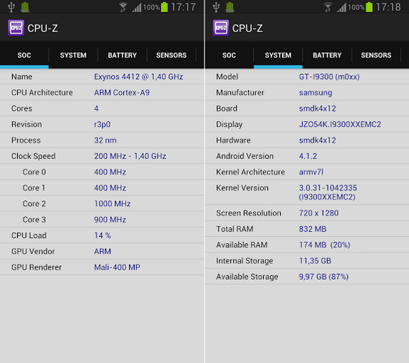 cpu z android