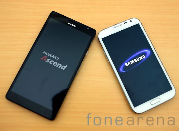 Huawei Ascend Mate vs Samsung Galaxy Note II-4