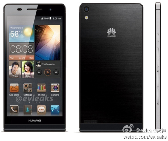 Huawei Ascend P6 leak