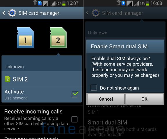 Samsung Galaxy Grand Quattro Smart Dual SIM
