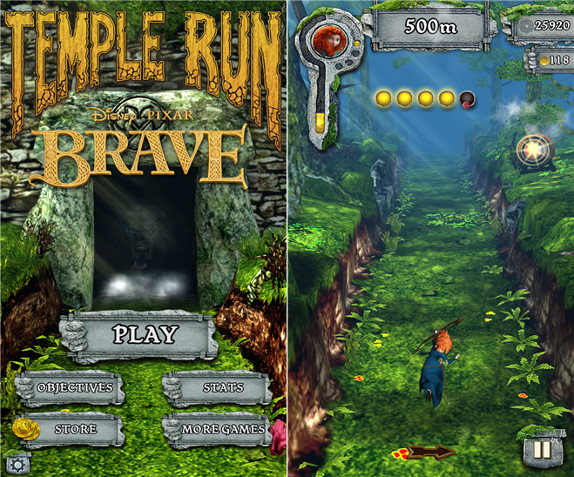 Temple Run: Brave for Windows Phone 8