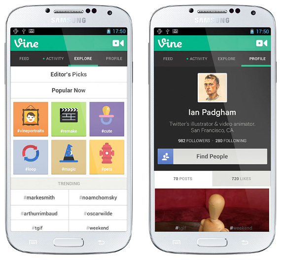 Vine for Android