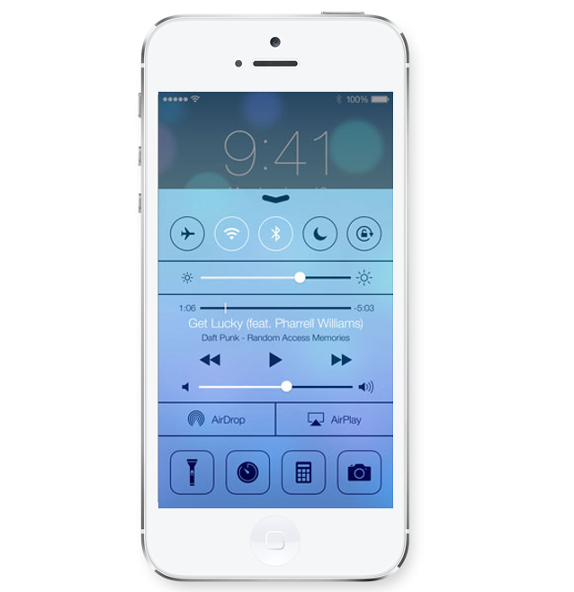 iOS 7 Control Center