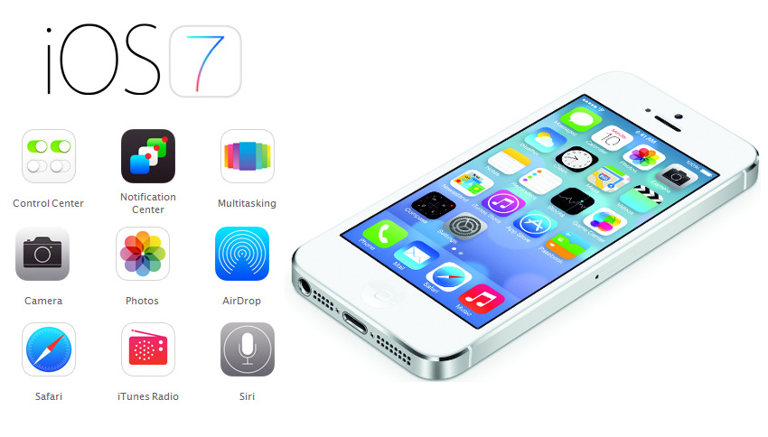 iphone4s white ios7