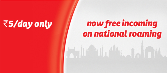 Airtel free National Roaming