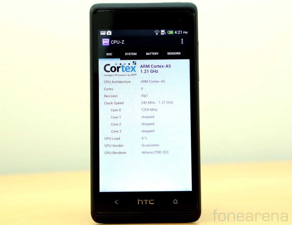 HTC Desire 600 Dual SIM Benchmarks