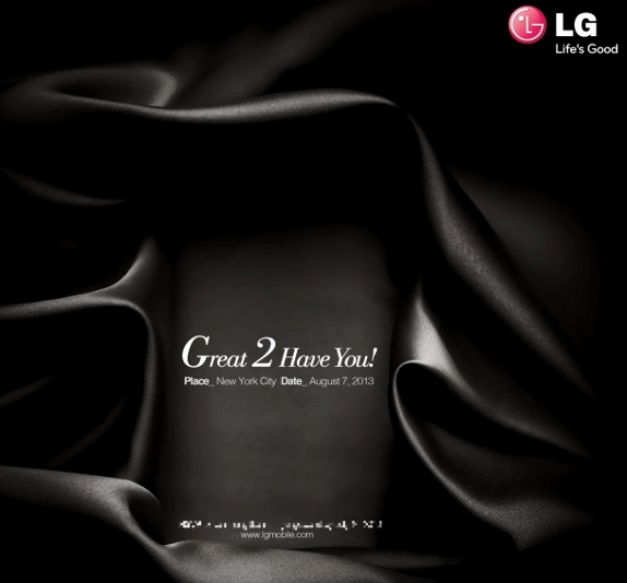 LG Nework event invite