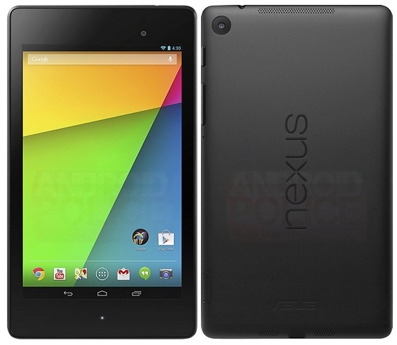 New Google Nexus 7 Press Shots Leak Again Shows Off A New Wallpaper