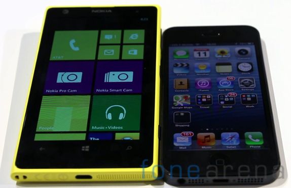 Nokia Lumia 1020 vs Apple iPhone 5-1