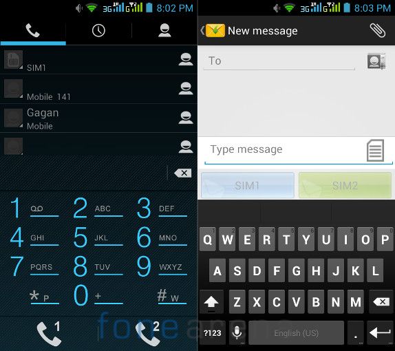 Micromax Canvas Doodle Dialer and Messaging