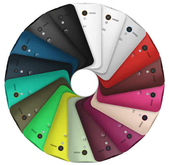 Moto X Color Pinwheel