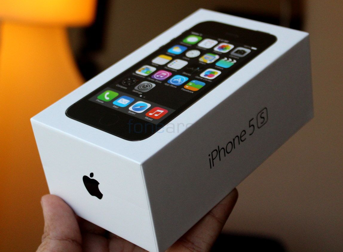 iphone 5s space gray unboxing