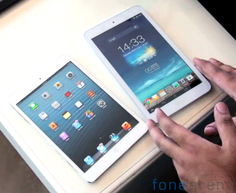 Asus MeMO Pad 8 vs Apple iPad Mini