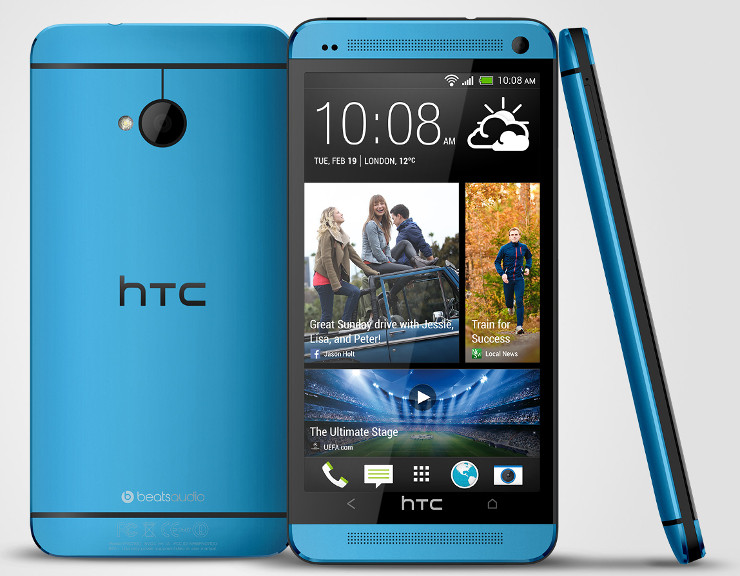 HTC One Vivid Blue