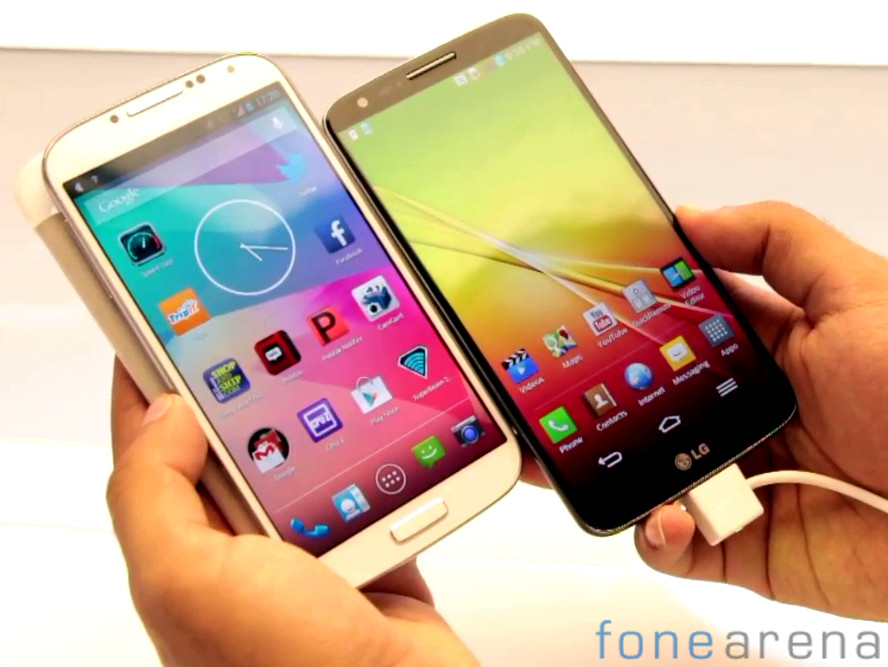 LG G2 vs Samsung Galaxy S4