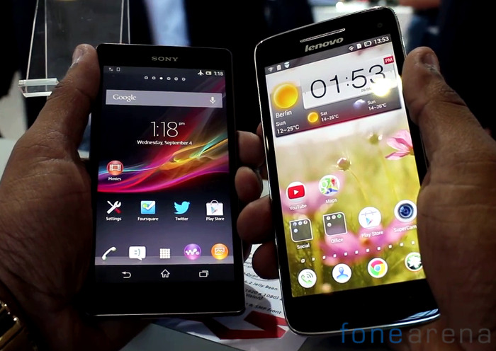 Lenovo Vibe X vs Sony Xperia Z