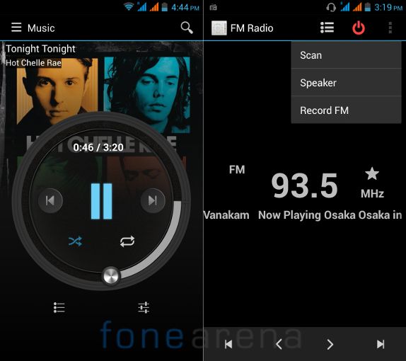 Micromax Canvas Doodle 2 Music Player and FM Radio