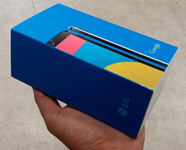 Google Nexus 5 Retail Box Leak
