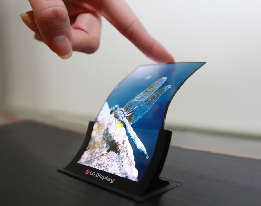 sony flexible oled screen