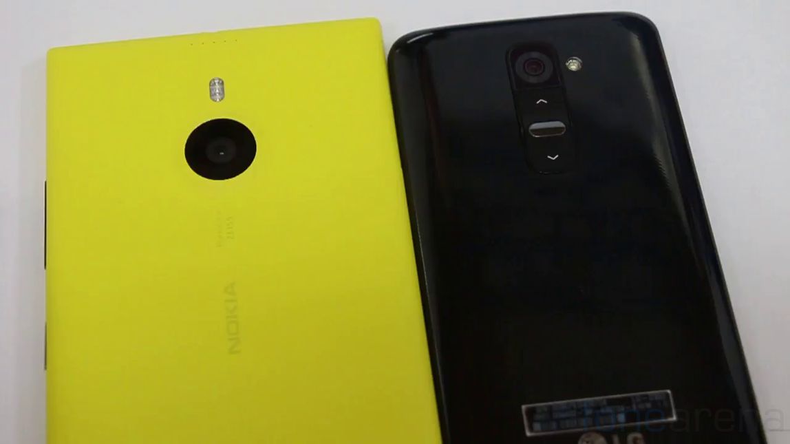 Nokia Lumia 1520 Vs LG G2 Hands On