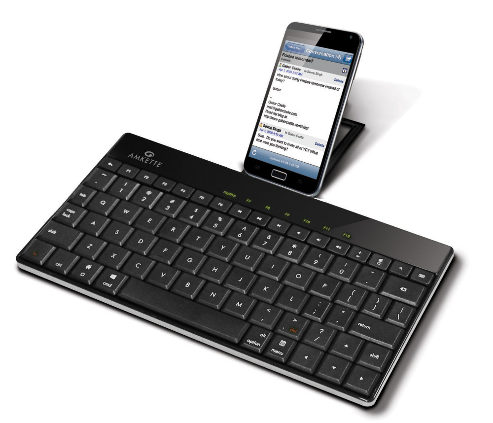 Amkette Smart All In One Bluetooth Keyboard