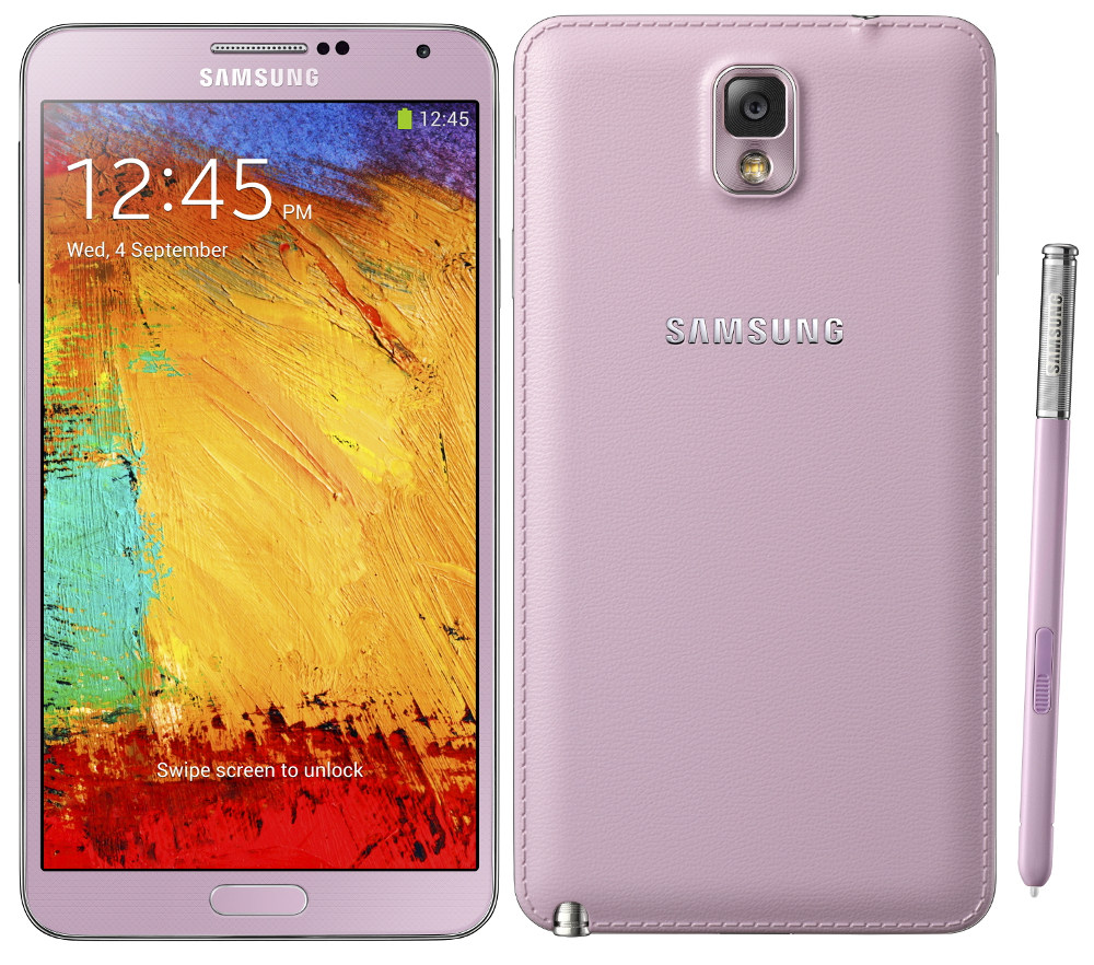 Gom Afhankelijk ticket Samsung launches Blush Pink Galaxy Note 3 in Korea