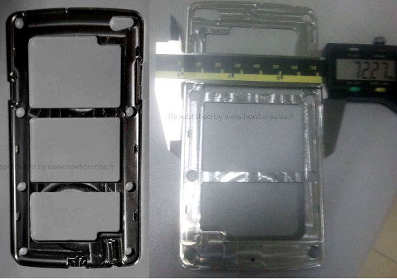 Samsung Galaxy S5 Metal Frame leak