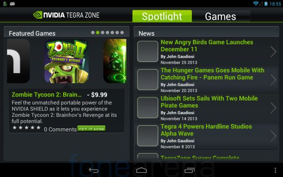 Xolo Play Tab 7.0 NVIDIA Tegra Zone