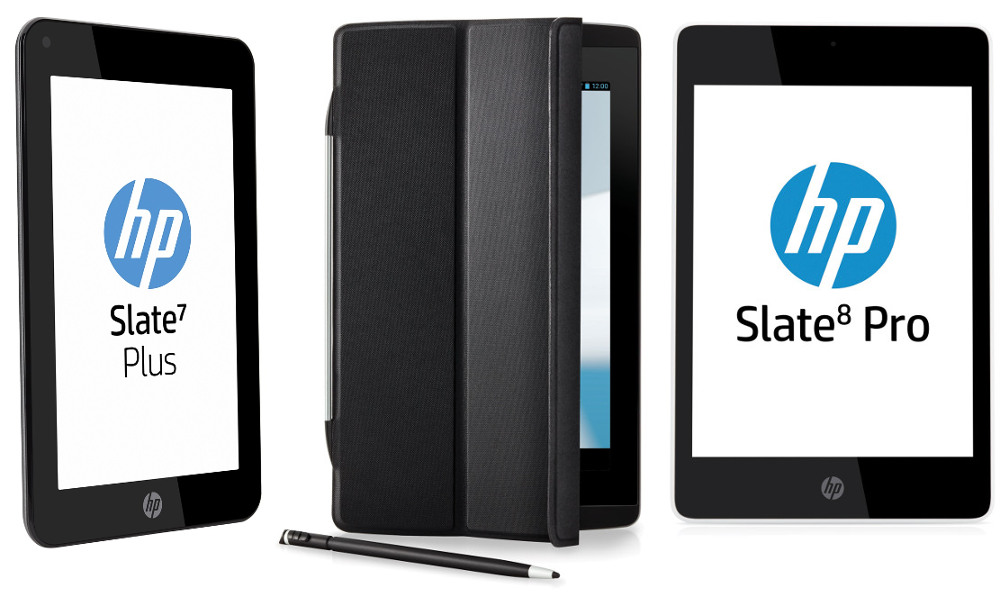 HP Slate7 Plus, Slate7 Extreme and Slate8 Pro Tegra-powered