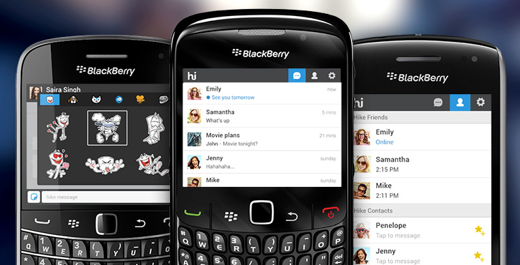 Hike Messenger for BlackBerry