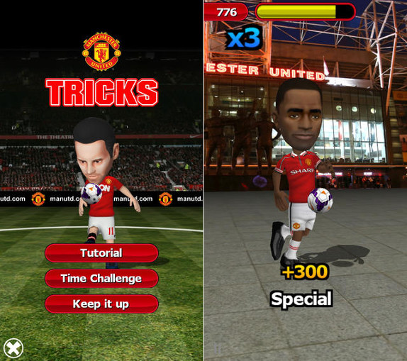 Manchester United Tricks for iPhone and iPad