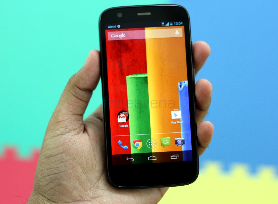 Обзор смартфона moto g