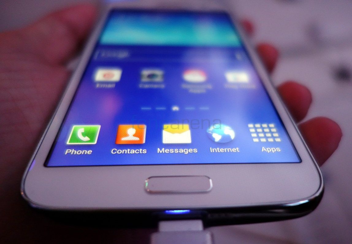 galaxy grand blue hands on