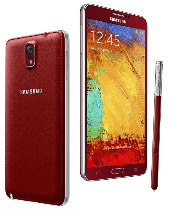 Samsung Galaxy Note 3 Merlot Red
