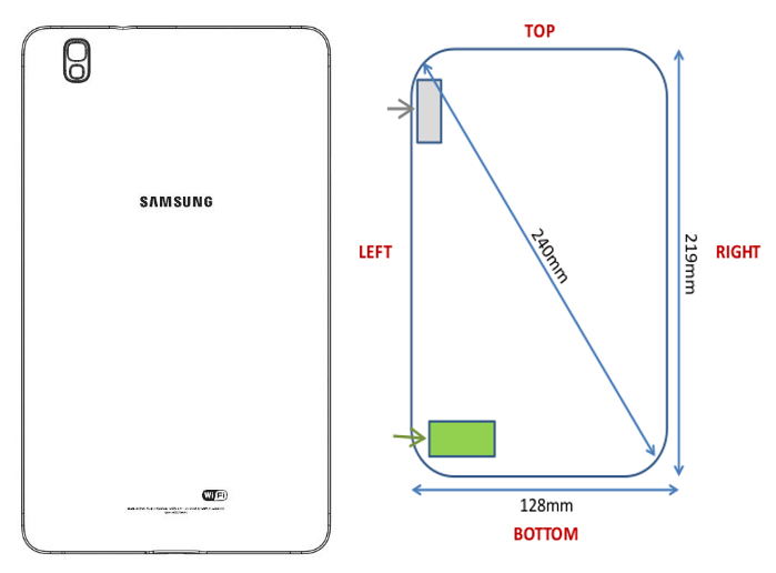 Samsung Galaxy Tab Pro 8.4 SM-T320 FCC