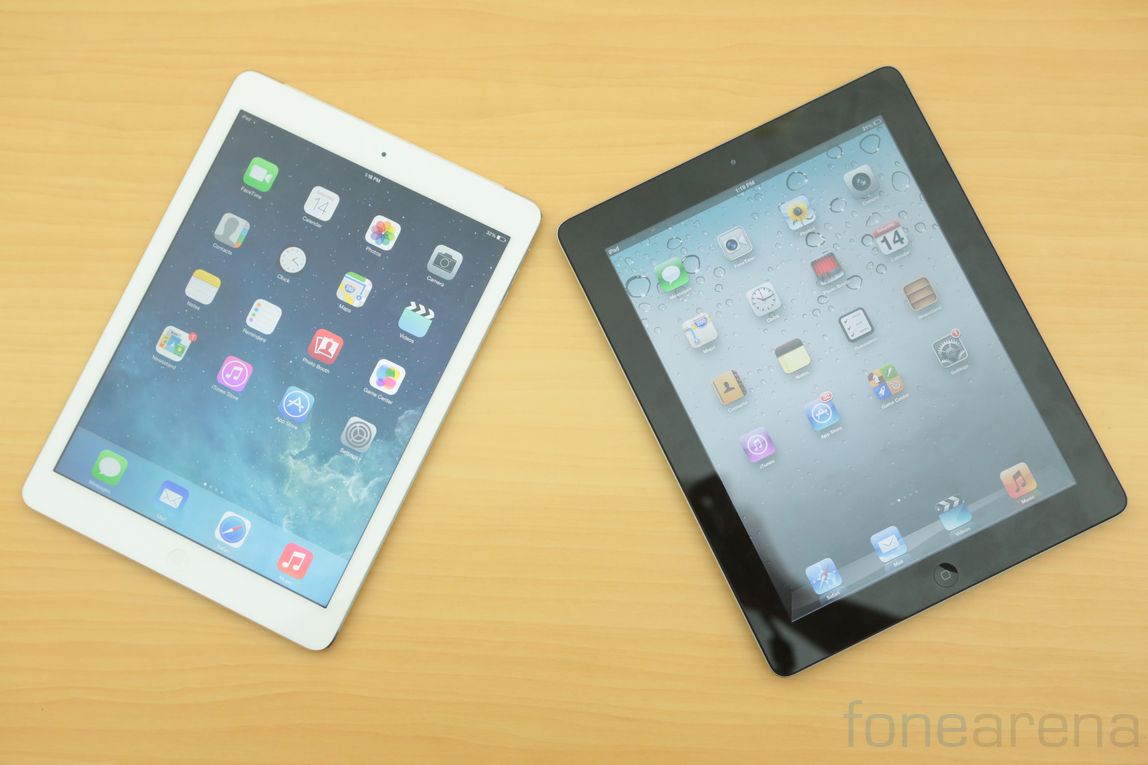 ipad air comparison