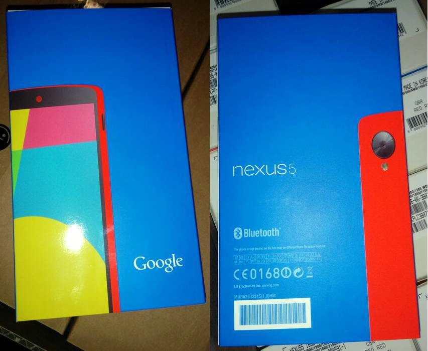 Red Nexus 5 leak